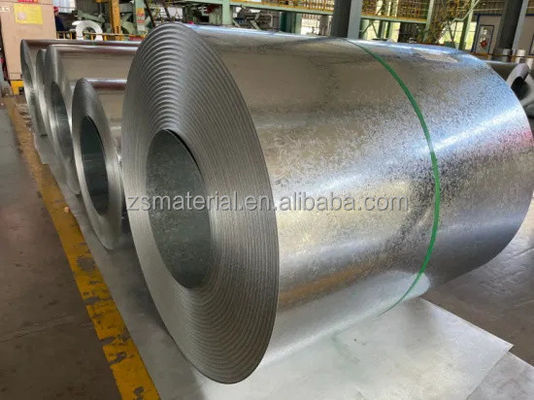 Coils d'acier revêtus de zinc galvanisé à faible teneur en carbone Z10-Z29 Surface galvanisée 60g 100g 150g 200g