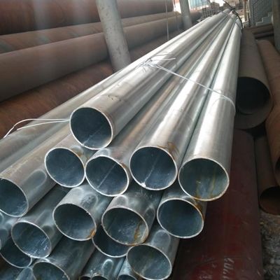 Forme de section ronde ASTM A106 Sch 40 ERW GI Tubes en acier galvanisé avec une tolérance de ± 1%
