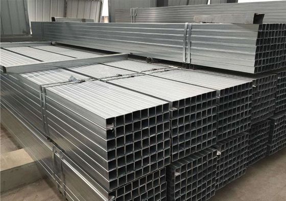 Tubes carrées galvanisées pour les ports de voitures 4 x 4 pouces