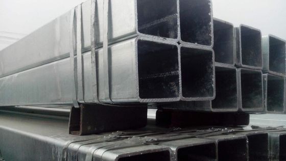Tubes carrées galvanisées pour les ports de voitures 4 x 4 pouces