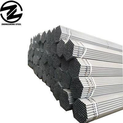 Pipe galvanisée à chaud ASTM A120 Pipe d'acier galvanisée Pipe de conduit galvanisée de 6 m de longueur et de forme de section ronde