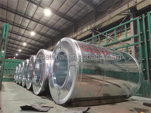 Tolérance ± 1% de couleur en bobine revêtue de zinc/SGCC/DX51D pour Z180 en tôle d'acier revêtue de zinc en bobine d'acier galvanisé