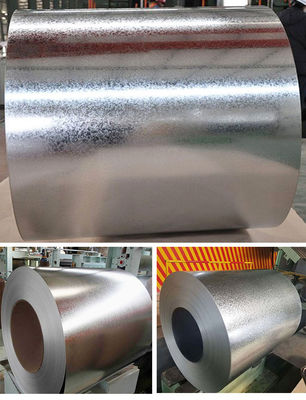 Plaque d'acier laminée à chaud en bobine pour une longueur de bobine de 3000 à 6000 mm de qualité DX51D Z/DX52D Z/DX53D Z/DX54D Z, etc.