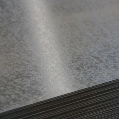 Service de traitement de la flexion à base de laminage à chaud Plaque d'acier galvanisé DC02 0,12 mm Épaisseur 100x60x0,4 mm Plaque DX54D