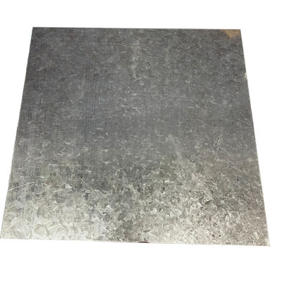 Service de traitement de la flexion à base de laminage à chaud Plaque d'acier galvanisé DC02 0,12 mm Épaisseur 100x60x0,4 mm Plaque DX54D