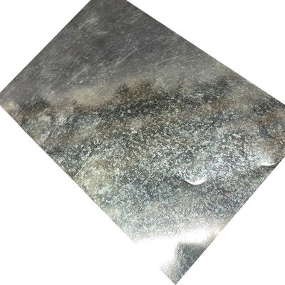 Service de traitement de la flexion à base de laminage à chaud Plaque d'acier galvanisé DC02 0,12 mm Épaisseur 100x60x0,4 mm Plaque DX54D