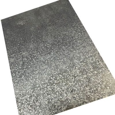 Service de traitement de la flexion à base de laminage à chaud Plaque d'acier galvanisé DC02 0,12 mm Épaisseur 100x60x0,4 mm Plaque DX54D