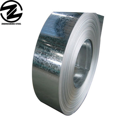 Coil d'acier en tôle galvanisée bandes de rouleaux de feuille de métal Gi Slit Coil 60 mm Technique laminée à froid