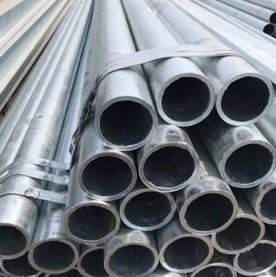 Pipe en fer galvanisé à chaud pour usine de riz/aliments pour animaux Q195 Q235 Q345 DIN 100 Z181 Z275 26,9 310 mm Diamètre extérieur Pipe galvanisée