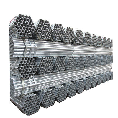 Pipe en acier galvanisé circulaire de 125 mm de diamètre légèrement huilée pour climatisation ASTM A120 BS 1387