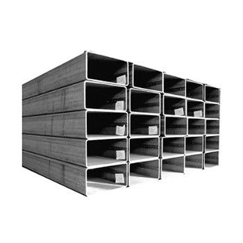 Pipe en acier galvanisé RHS de 6 pouces certifiée ISO9001 pour clôture 80A 43 mm 10 pieds huilée ou non légèrement huilée