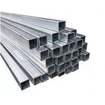 Pipe en acier galvanisé RHS de 6 pouces certifiée ISO9001 pour clôture 80A 43 mm 10 pieds huilée ou non légèrement huilée