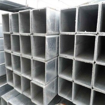 Tubes en acier galvanisé rectangulaire de 20x40 Tubes en acier galvanisé carré 85*85mm 14 Gauge 50 x 50 Tubes en acier galvanisé carré