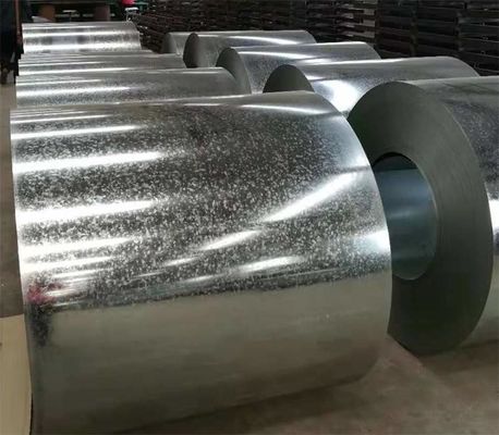 Coils d'acier galvanisé à spangles réguliers pour les projets de construction