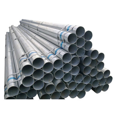 Tubes creuses pré-galvanisées de 32 mm 6 m Tubes galvanisés en acier GI en fer 60 mm Tubes galvanisés avec tolérance ± 1% et longueur de 1 à 12 m