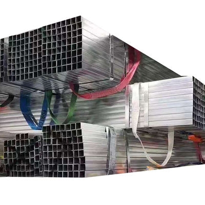 Service de traitement par perçage tubes d'acier galvanisés carrés 2,5x2,5 avec option d'huile
