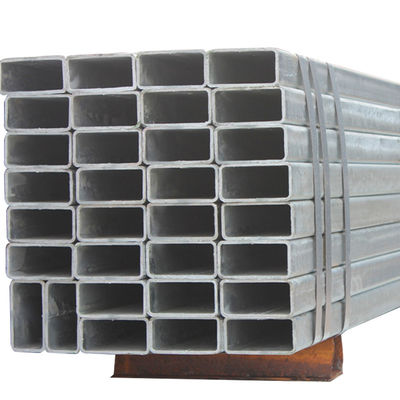 Métal galvanisé à base de tubes carrés 5x8 pour matériaux de construction Q195/Q215/Q235/Q345/ 20/ 45