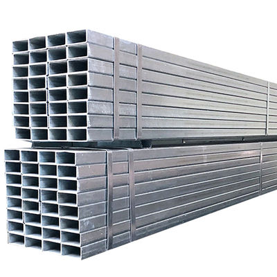 Service de traitement par perçage tubes d'acier galvanisés carrés 2,5x2,5 avec option d'huile