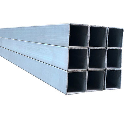 Service de traitement par perçage tubes d'acier galvanisés carrés 2,5x2,5 avec option d'huile