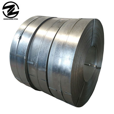 Bandes d'acier galvanisé de longueur personnalisable avec une tolérance de ± 1% et revêtement en zinc
