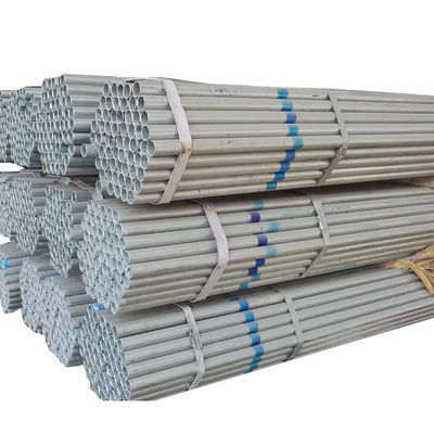 Pipe en acier galvanisé certifiée PVOC de 0,6 à 10 mm pour échafaudage et serre 114 mm de diamètre 16 gauge 32 mm d'épaisseur