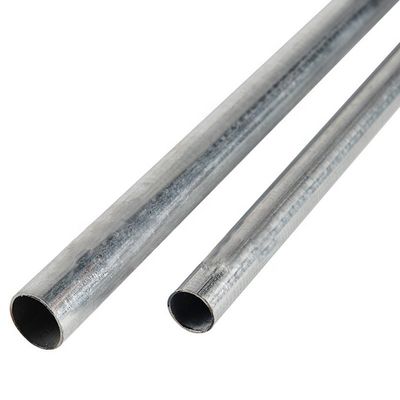 Pipe en acier galvanisé certifiée PVOC de 0,6 à 10 mm pour échafaudage et serre 114 mm de diamètre 16 gauge 32 mm d'épaisseur