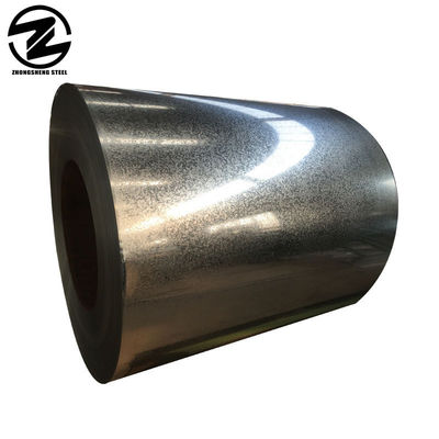 Couche en zinc 30-600g/m2 CGCC Acier au carbone à chaud Big Flower 28 Gauge 26 Gauge bobine d'acier galvanisé pour le revêtement Z10-Z29