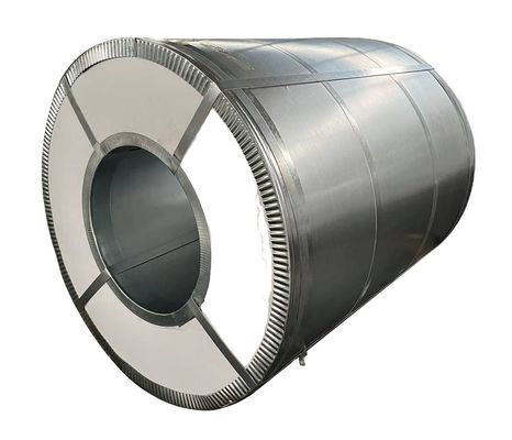 Ruloir en tôle galvanisée revêtue d'acier Z40g Z200 Sq Spangle PVF2 P550 Z275 d'épaisseur 0,12-4 mm