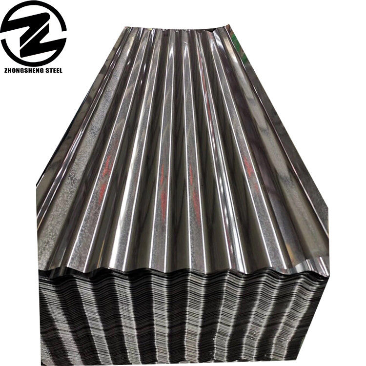 0.35mm 0,45mm épaisseur Spangle régulier chaud plongée galvanisée feuille de toiture pour durable extérieur et intérieur mur