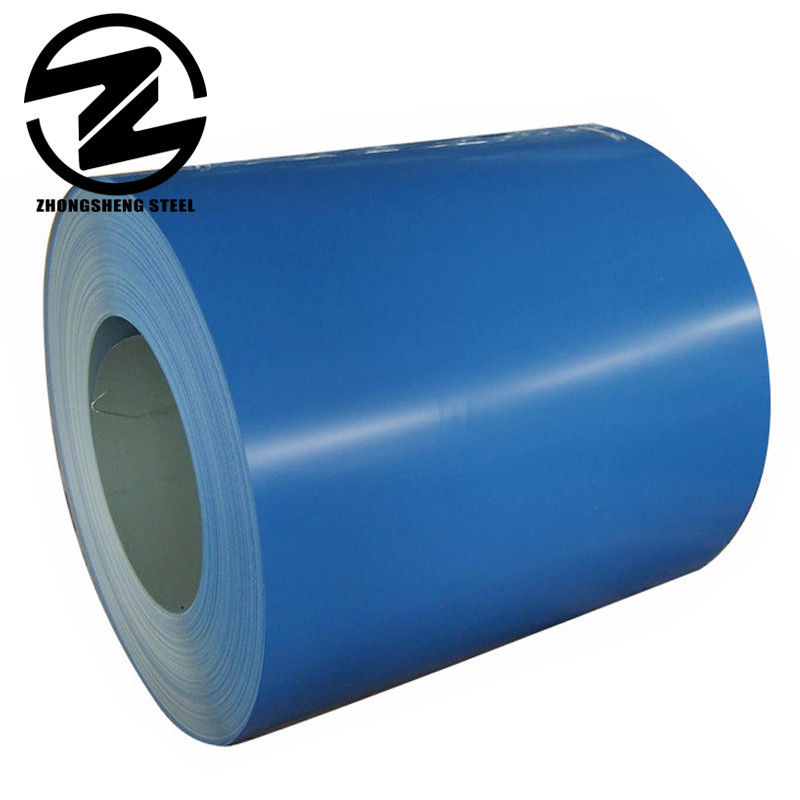 PPGI double couleur z40 peinture 15/20 bobine d'acier galvanisé prépeint pour la construction de toits application