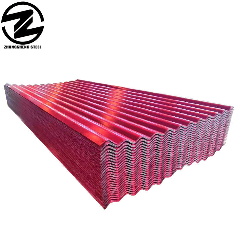 0.12-1.5mm Z40 Acier galvanisé prépeint PPGI Couleur revêtue de tôle de toiture avec ± 1% Tolérance et service de perforation