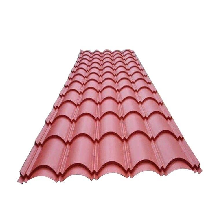 Service de soudage personnalisé RAl9004 PPGI pour les tôles de toiture de maison PPGI prix ondulé