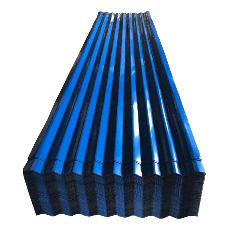 9016 5012 PPGI PLANTE DE TOIT en acier PPGI COLOR PLANTE ondulée pour toiture Certificat SONCAP revêtement Z61-Z90
