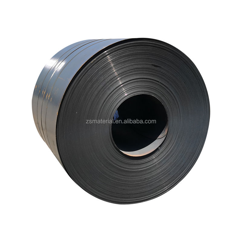 Matériau de construction à faible teneur en carbone A36 Fer noir ASTM HRC Q195 Q235B en acier au carbone laminé à chaud bobine de surface terne Finition largeur 1501-2000MM
