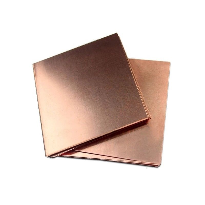 Vente directe C11000 C14500 C70600 C71500 Plaque de toit en cuivre pur Pureté Plaque de cuivre/plaque de cuivre de différentes tailles