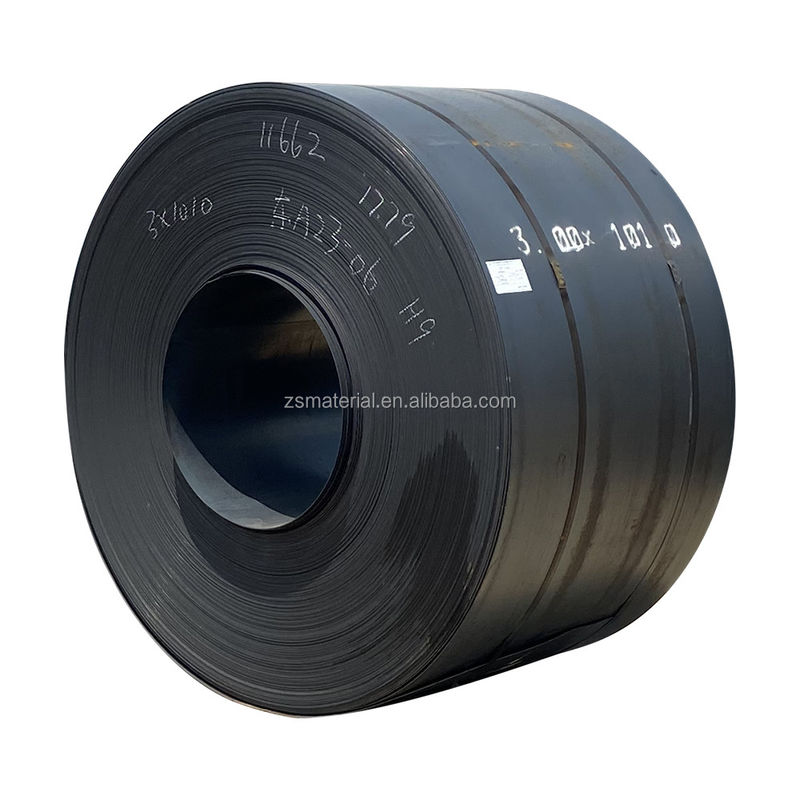 1501-2000MM Largeur en tôle d'acier au carbone doux bobines 1,5 mm 1,6 mm Q195 Q235 GB bobine en acier au carbone alliage laminé à chaud