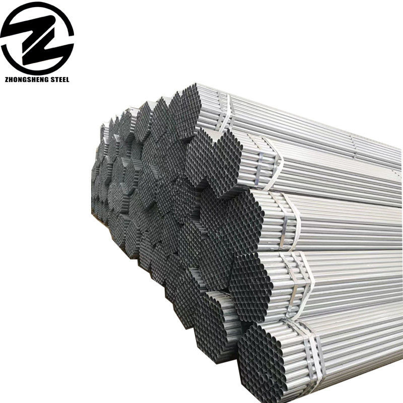 30-275 g/m2 revêtement en zinc 1,5'' OD 2 mm épaisseur GI galvanisé en acier rond en trempage à chaud pour système d'engrais chimique