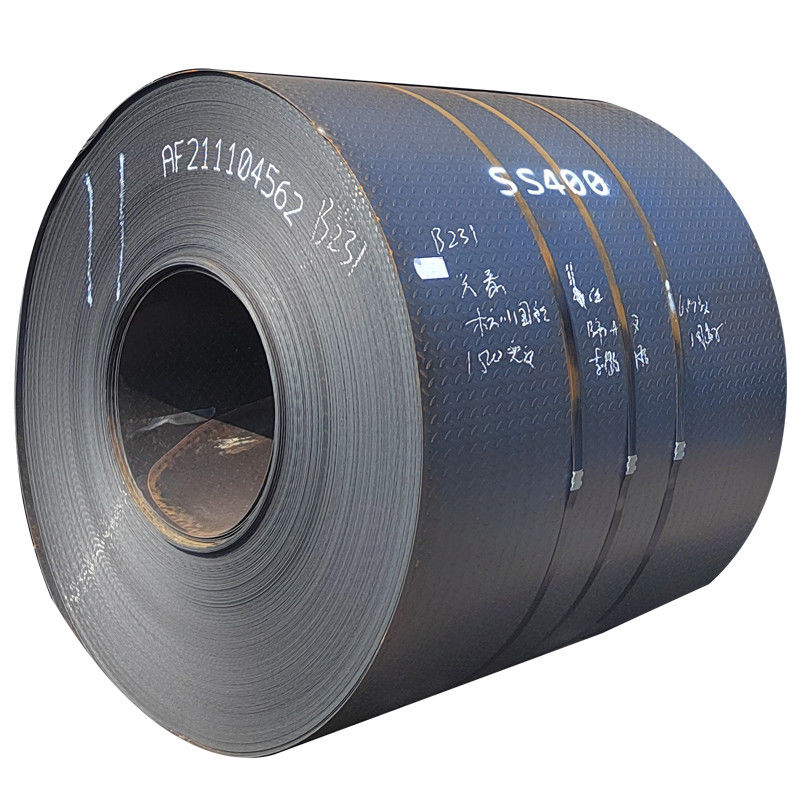 Q550D Q235A en acier laminé à froid en acier laminé à chaud en acier au carbone St37 St37-2 Prime avec une largeur de 800 à 1600 et un poids de 3-5 tonnes