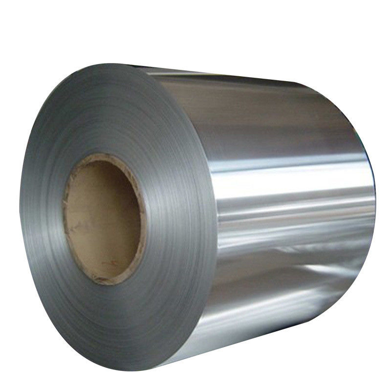 3102 3105 bobine d'aluminium réfléchissante à miroir avec spangle régulier et légèrement huilée au mieux