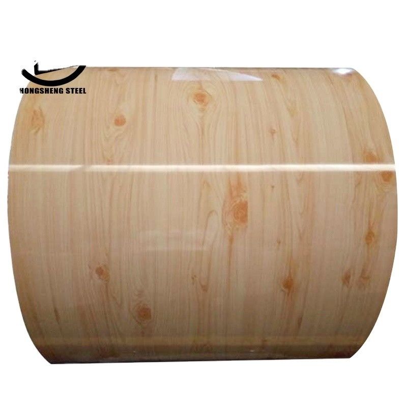 Dx51d Zinc recouvert à chaud Ral 3019 Ral 3020 PPGI Coil en acier coloré avec tolérance ± 1% Consommation passive non chromate