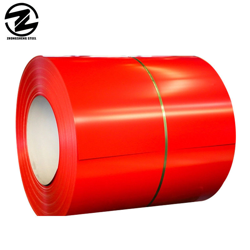 Coil d'acier galvanisé prépeint en couleur PPGI PPGL HDGL HDGI Coil d'acier laminé à froid pour 3-8 tonnes Poids de bobine à bon état