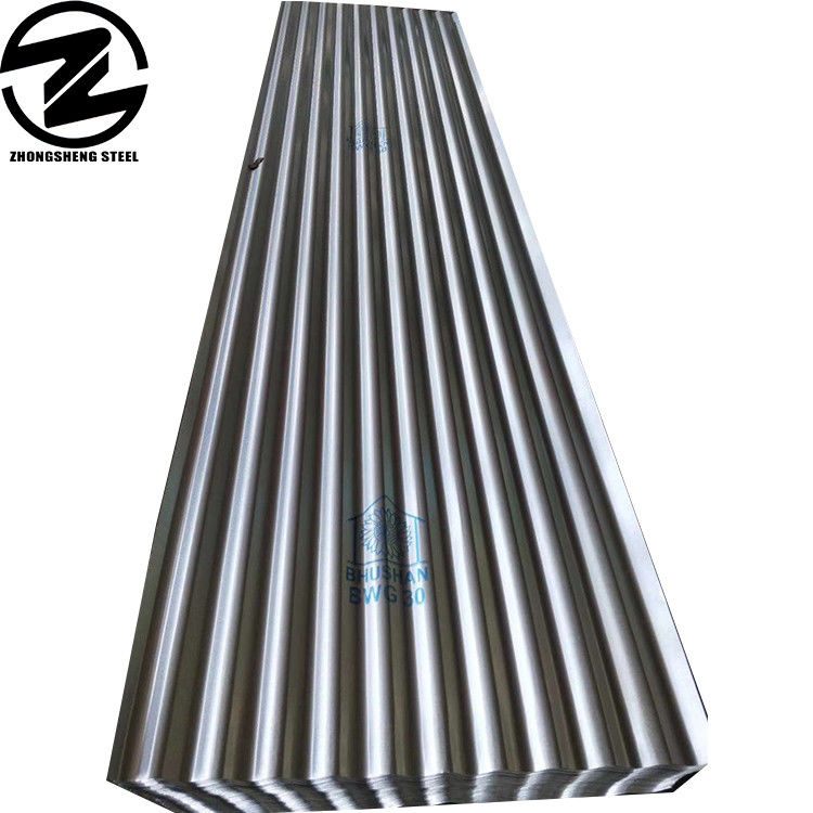 Couverture en tôle ondulée galvanisée de 16 pieds de long avec largeur d'expansion 750 mm/914 mm/960 mm/1000 mm/1200 mm/autres