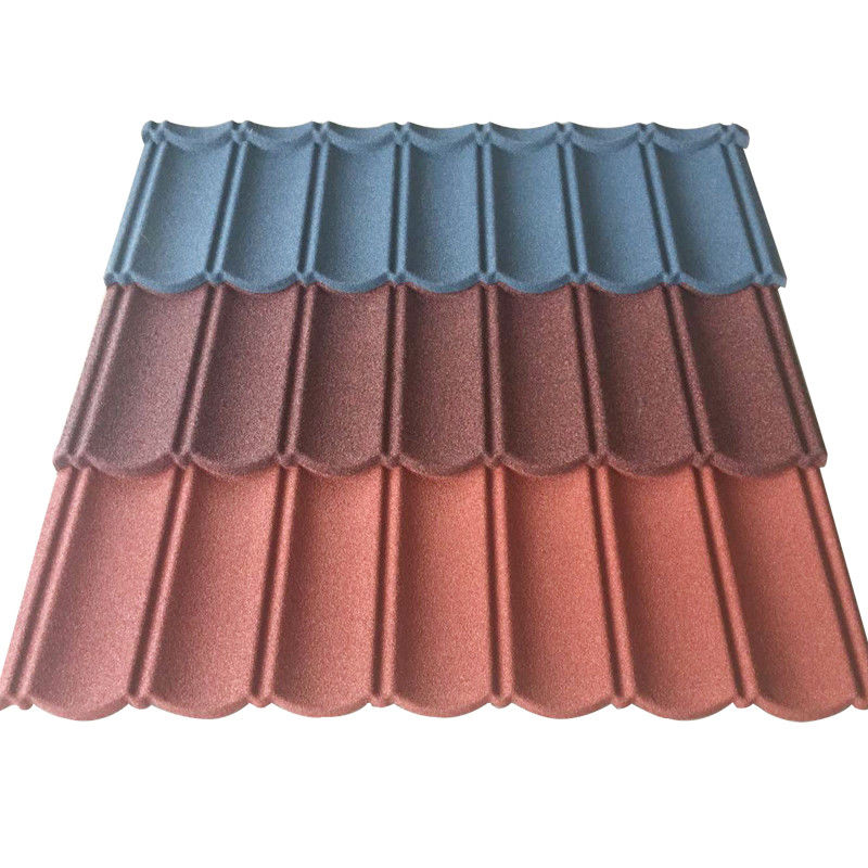 2.7kg/pcs Carreaux de toit en pierre de couleur durable Le mélange parfait de style et de durabilité pour les maisons étanches