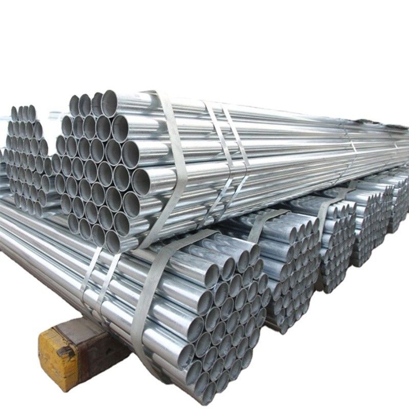 Service de traitement de soudage Tubes d'acier prégalvanisées à chaud d'épaisseur de 0,6 mm à 10 mm en construction