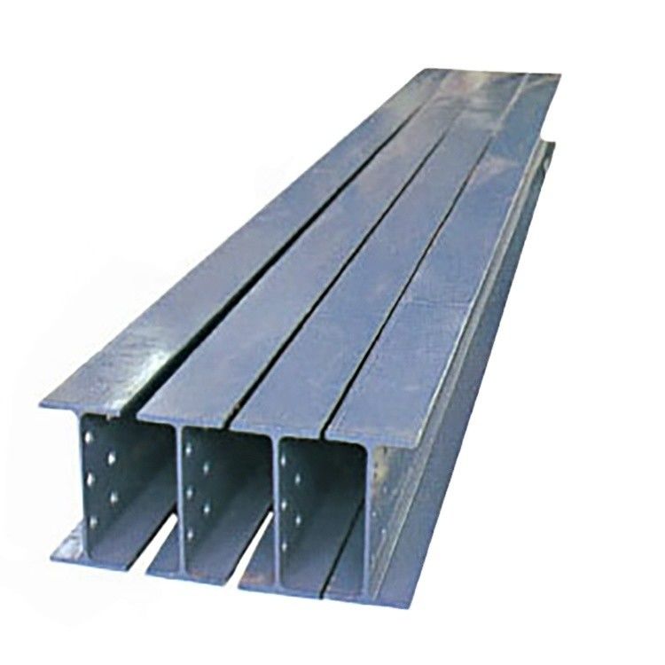 Acier au carbone H poutre W8x13 H type d'acier pour la construction Tolérance ± 1% Épaisseur de la bride 7-34 mm