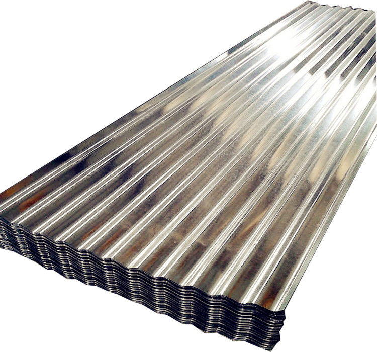 Certifié KS 0,45 mm Plaque de fer galvanisée Roofing GI Poids de la plaque d'acier avec service de perforation et de traitement