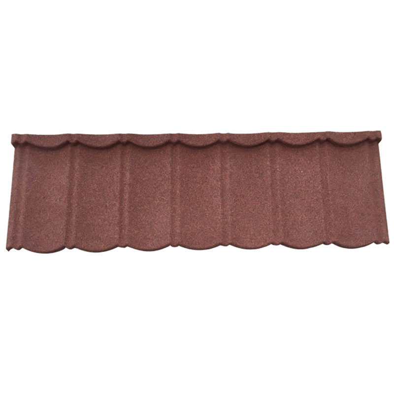 20,7 kg/pcs de tôle de toiture ondulée revêtue de couleur pour les toits de villas