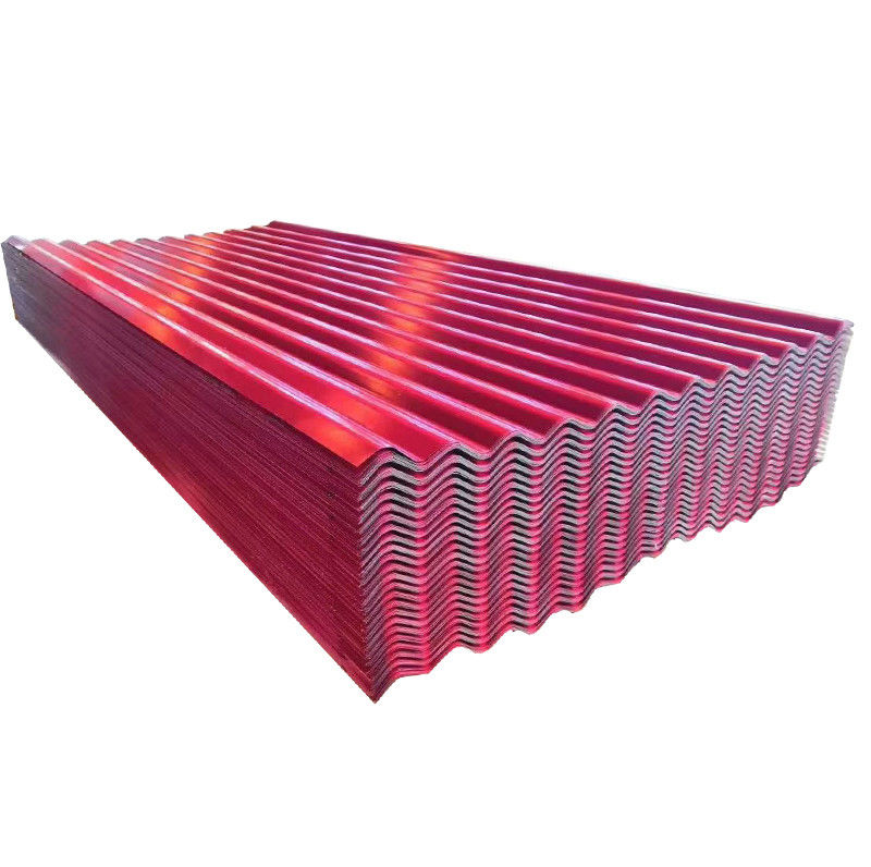 1800-2000mm Longueur Toutes les couleurs RAL Rouge Blanc Café Marron Tache ondulée avec couleur personnalisée