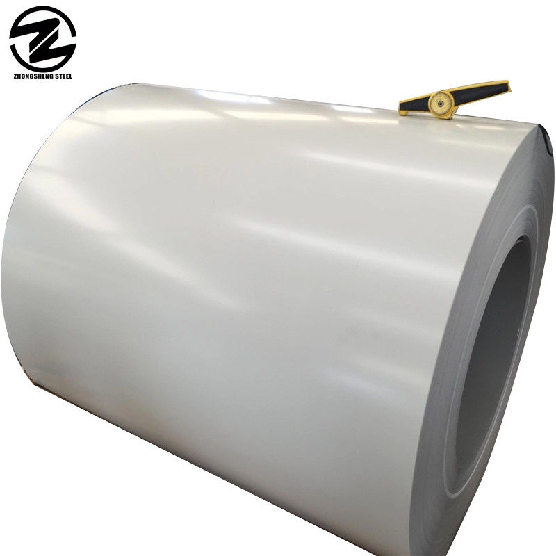 0.35*1219mm Taille Ral 9003 bobine d'acier PPGI galvanisée prépeinte de qualité DX51D Z/SGCC/DC01 Z/DC51D Z 3-5 tonnes Poids de bobine