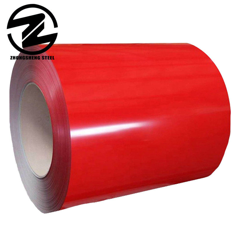 Coil PPGI prépeint en acier galvanisé laminé à froid avec revêtement de 20/10 um en 1200 mm Taille Volume de vente mensuel 10 000 tonnes